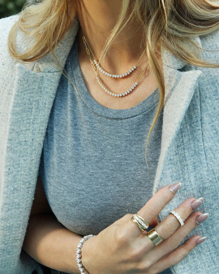 Not Your Basic Samantha Tennis Necklace