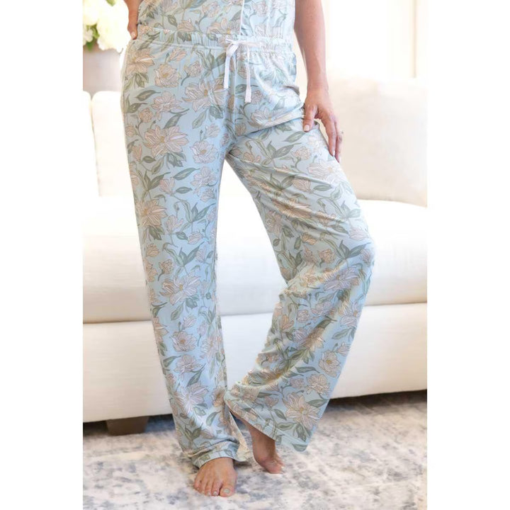 Magnolia Sleep Pants Misty Blue/Multi