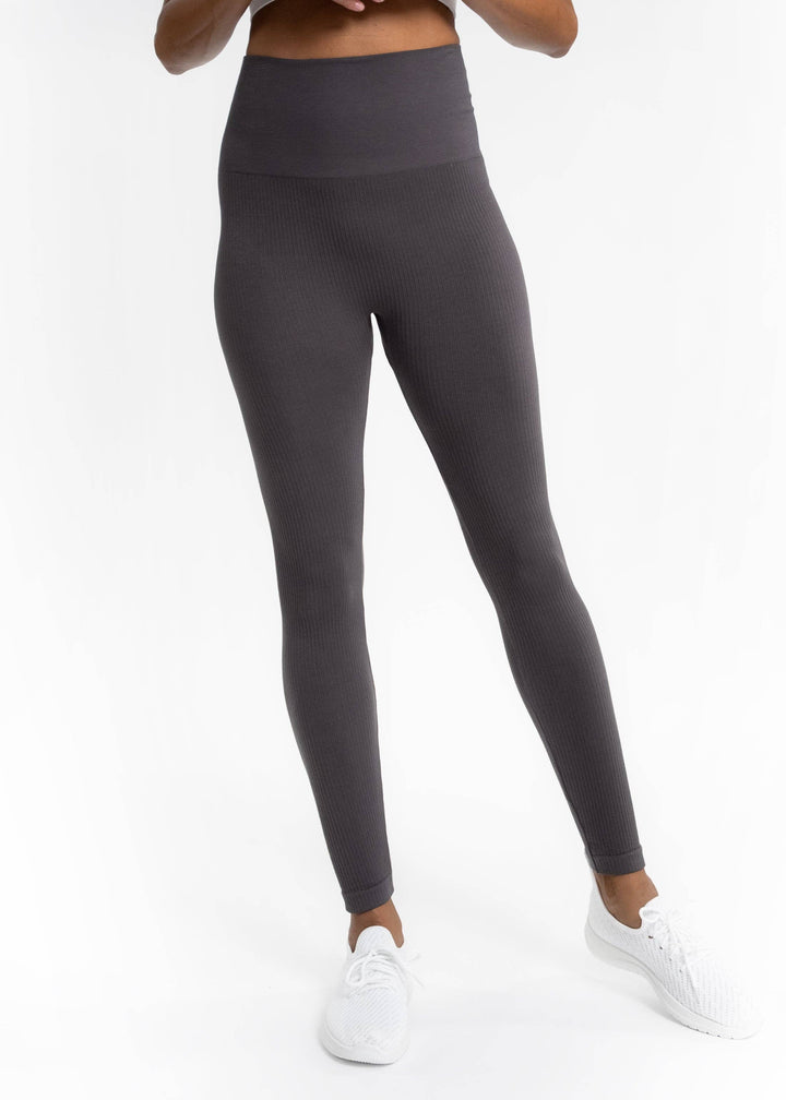 Ribbed High Waist Leggings