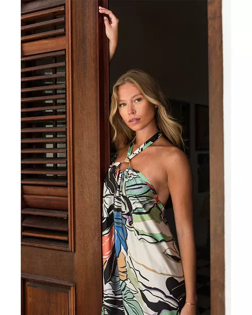 Aruba Ring Halter Dress