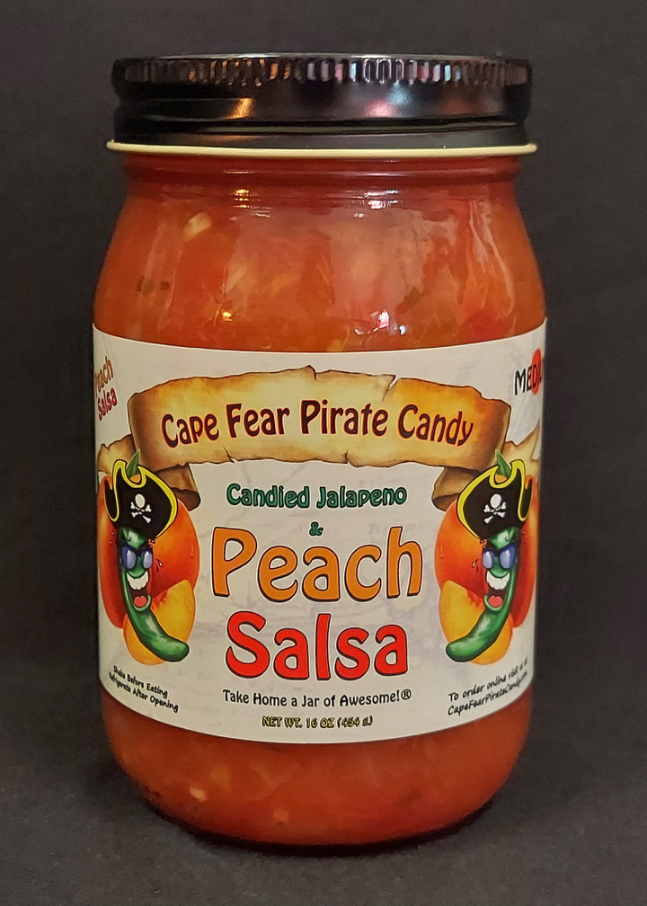 Candied Jalapeno MED PEACH Salsa