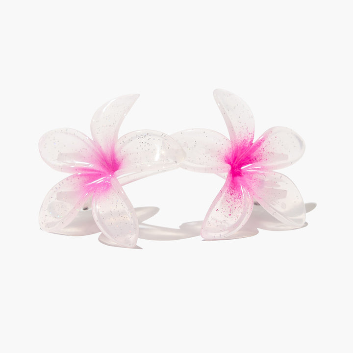 Hair Clips in Pink/Purple