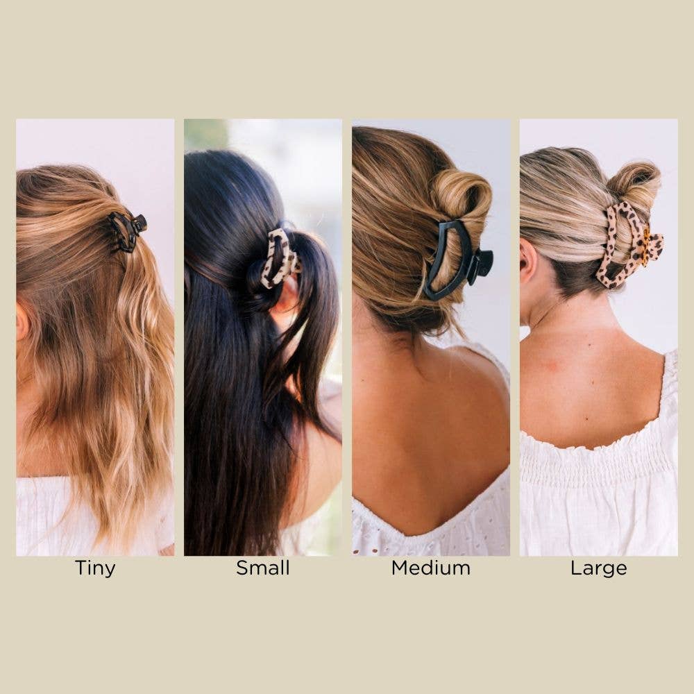Open Hair Clip | Medium | Tortoise