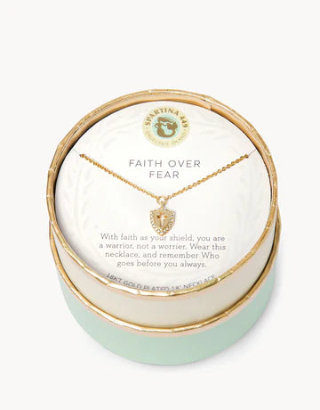 Sea La Vie Necklace Faith Over Fear