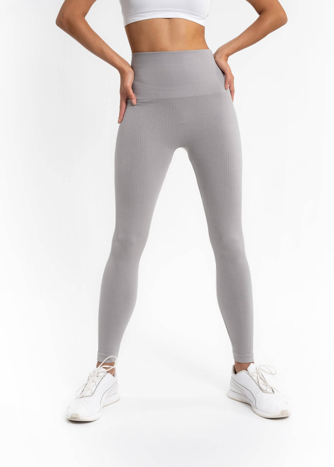 Ribbed High Waist Leggings