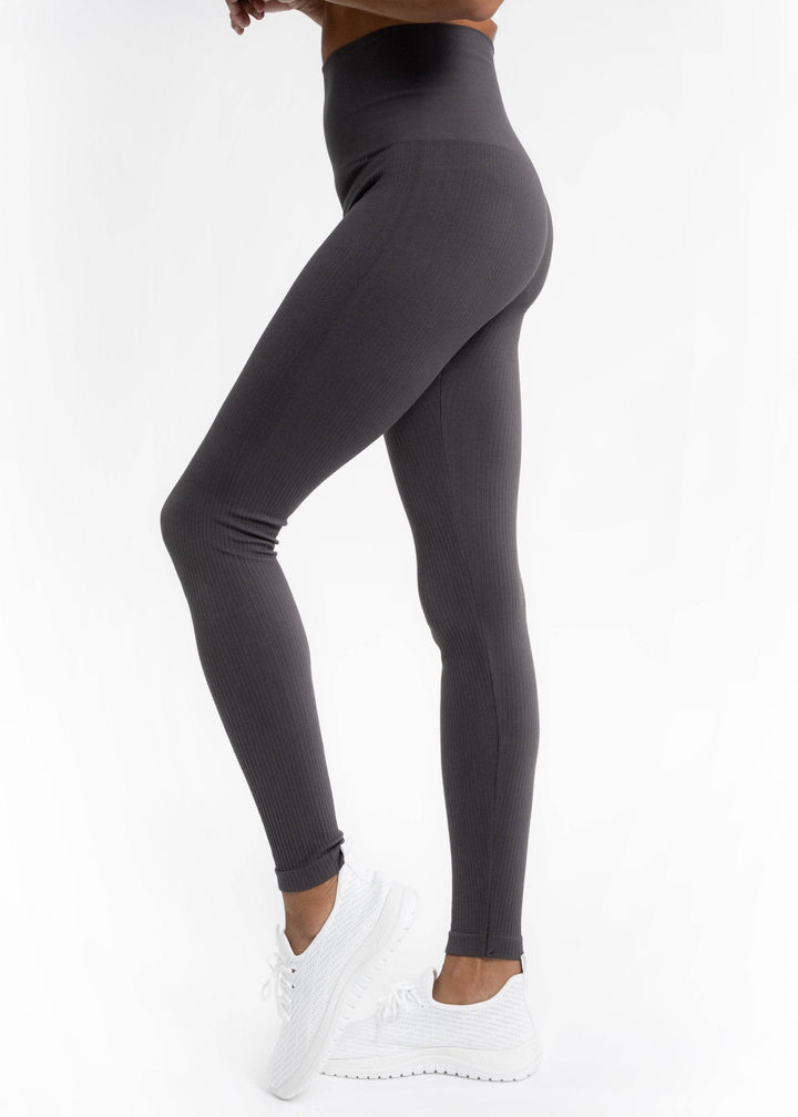 Ribbed High Waist Leggings
