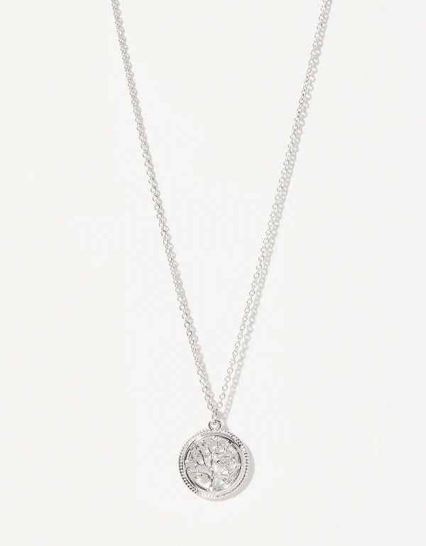 Sea La Vie Necklace Flourish/Tree of Life in Silver