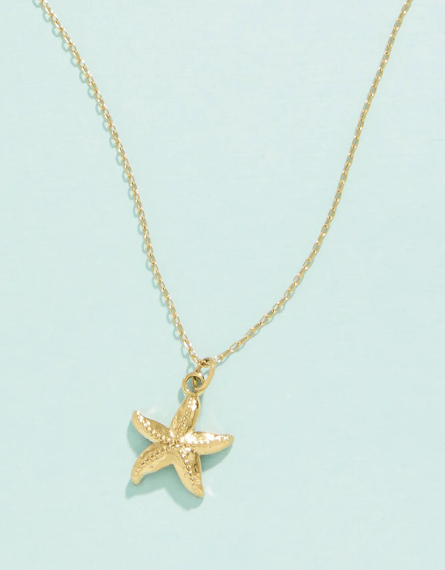 Splash Starfish Necklace