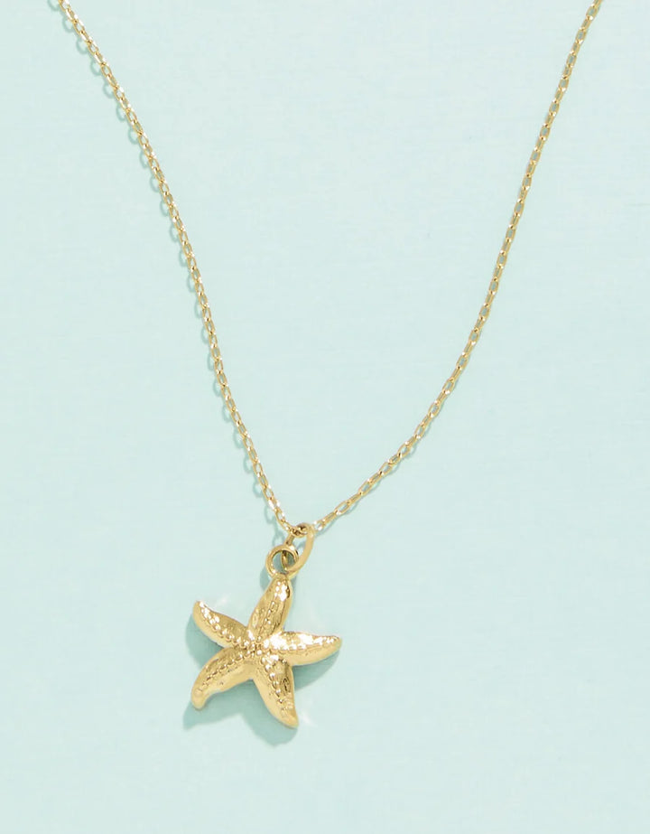 Splash Starfish Necklace
