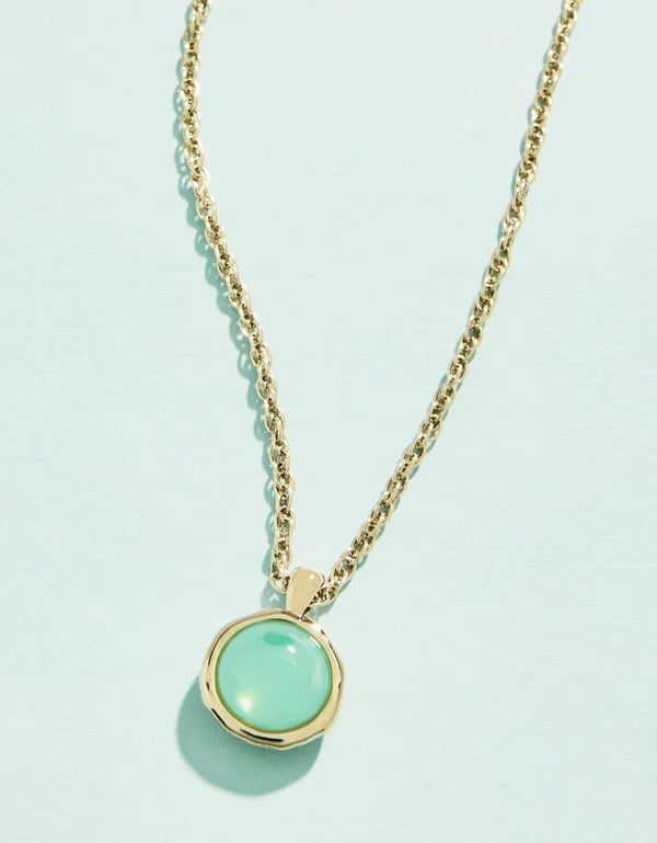Splash Harbour Town Necklace 18" in Sea Foam