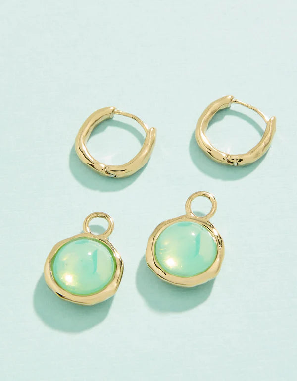 Splash Harbour Town Convertible Hoop Earrings