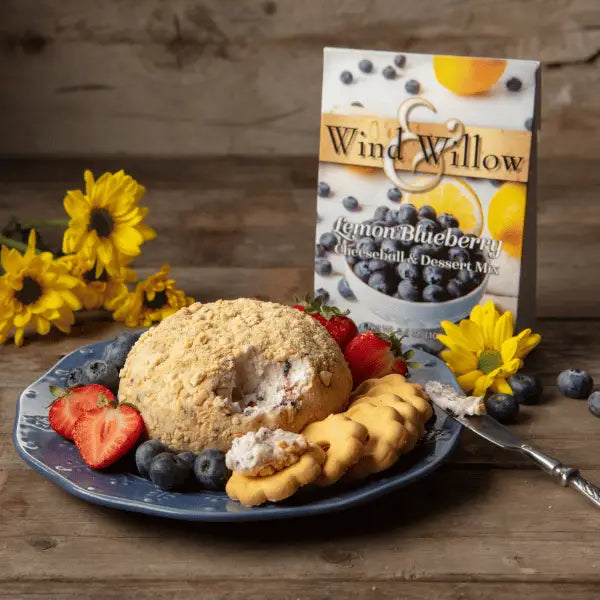 Lemon Blueberry Cheeseball & Dessert Mix