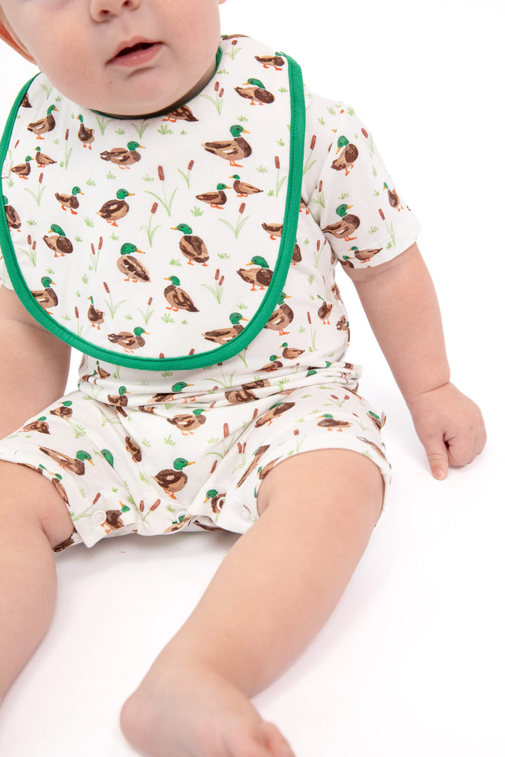 Bib Set in Mallard Drake