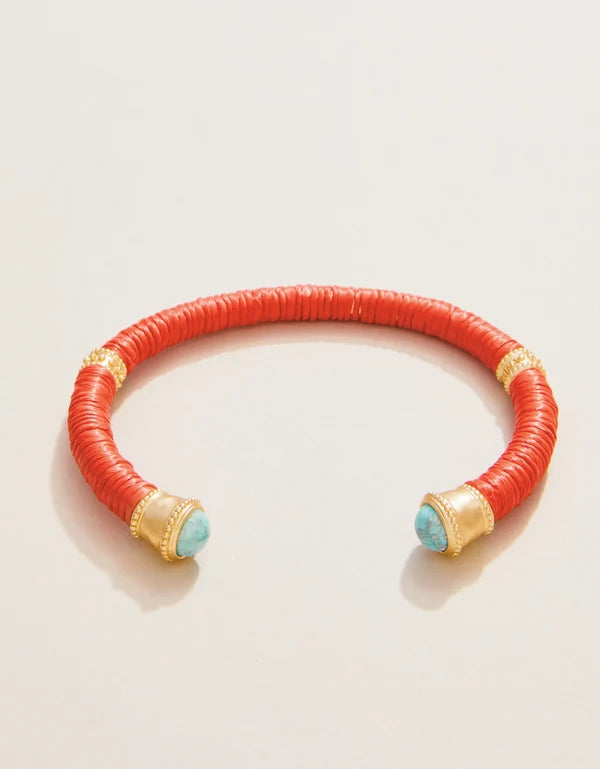 Red Straw Cuff