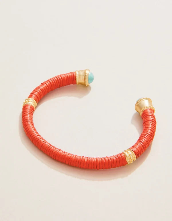 Red Straw Cuff