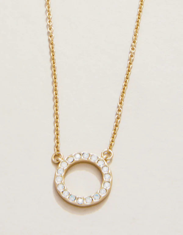 Sea La Vie Necklace 18" Thankful/Ring in Gold