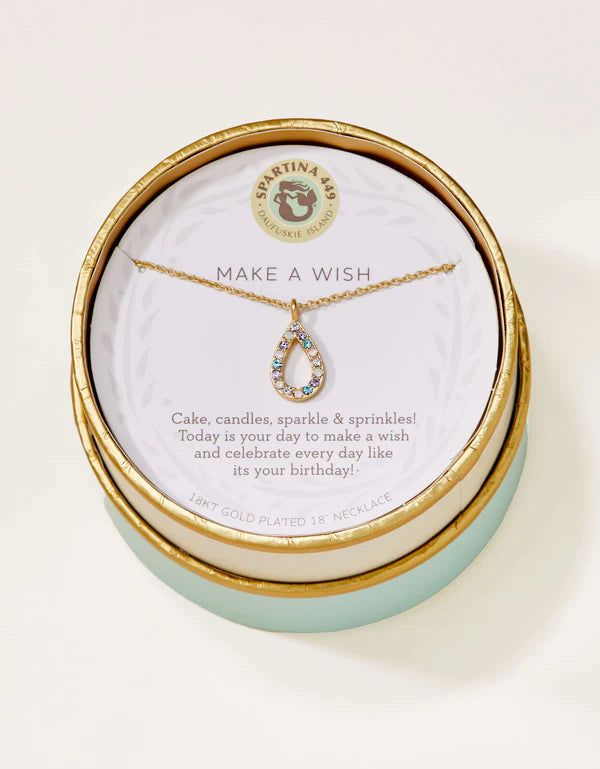 Sea La Vie Necklace 18" Make a Wish/Flame