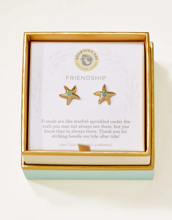 Sea La Vie Stud Earrings Friendship/Starfish