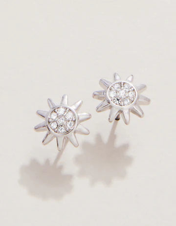 SLV Stud Earrings Sunshine/Sun - Silver