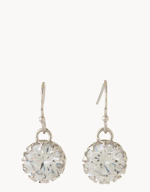 Sea La Vie Dance Drop Earrings in Silver