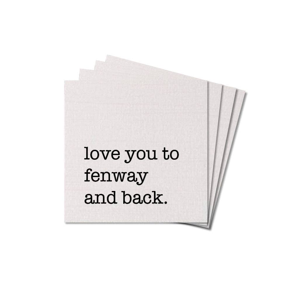 Love You To Surf City and Back Coaster Set