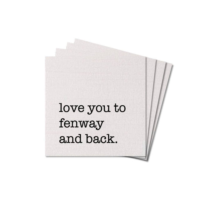 Love You To Surf City and Back Coaster Set