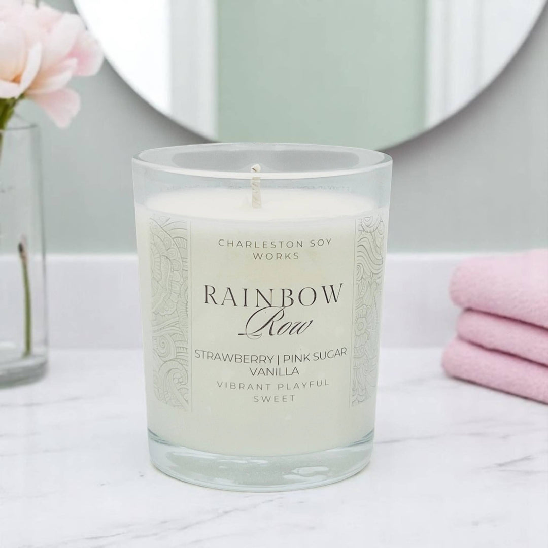 Rainbow Row Lotion Candle