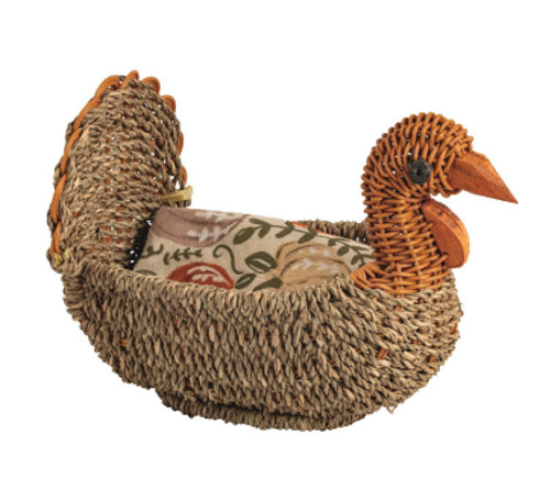 Turkey Woven Bread Basket Set