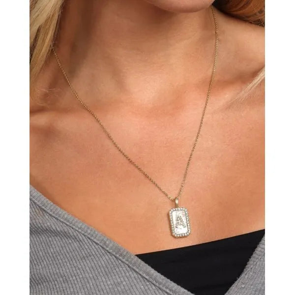 Love Letters Double Sided Medallion Necklace