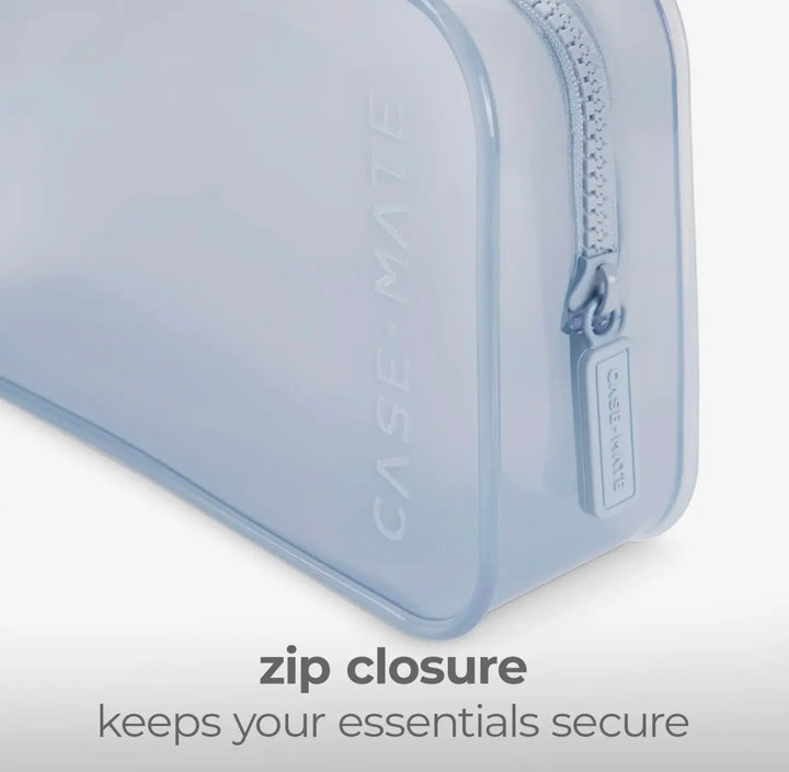 Case Mate Jelly Makeup Bag in Carolina Blue