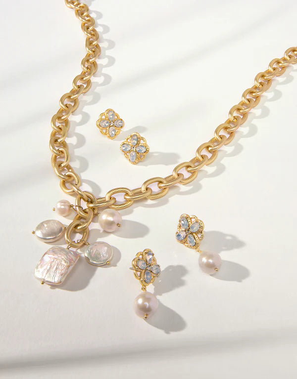 Diana Necklace 20" Pearl