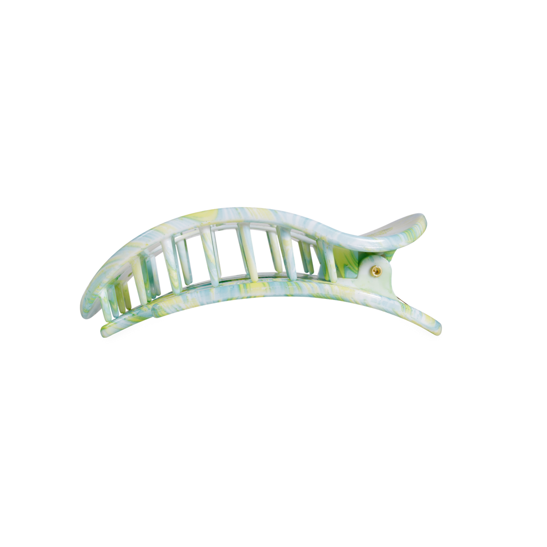 By the Sea Shore | Medium | Flat Round Hair Clip
