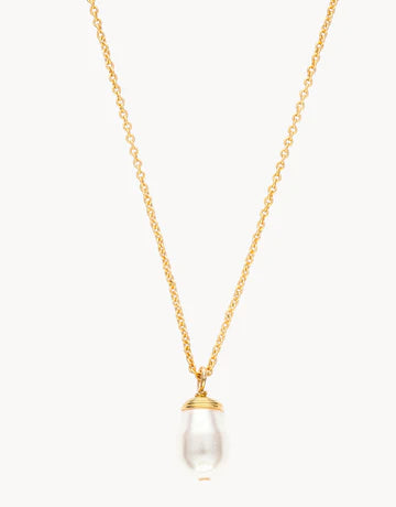 Sea La Vie Find Peace Necklace - Gold