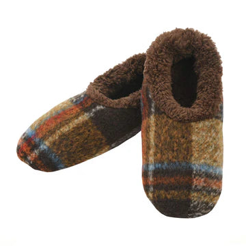 Snoozies Men's Plaid