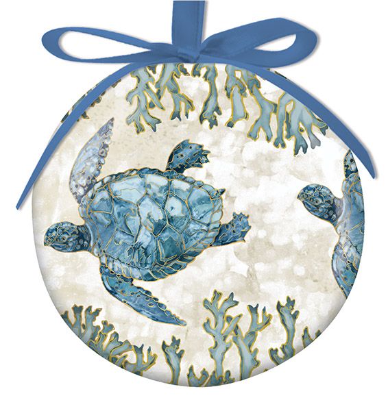 Ornament SPL Ball Playa Sea Turtle - Surf City