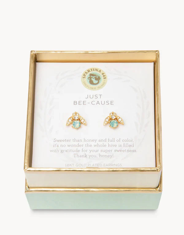 Sea La Vie Stud Earrings Just Bee-cause/ Little Bee