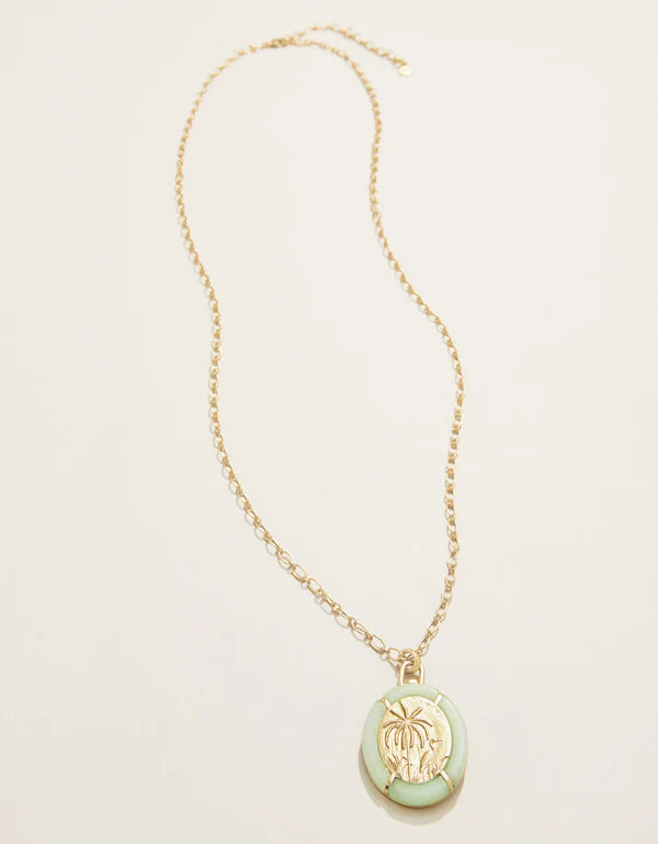 Scenes from the Lowcountry Necklace 30" Jade