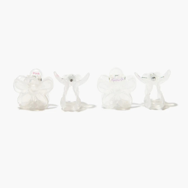 Hair Clips Mini Flowers