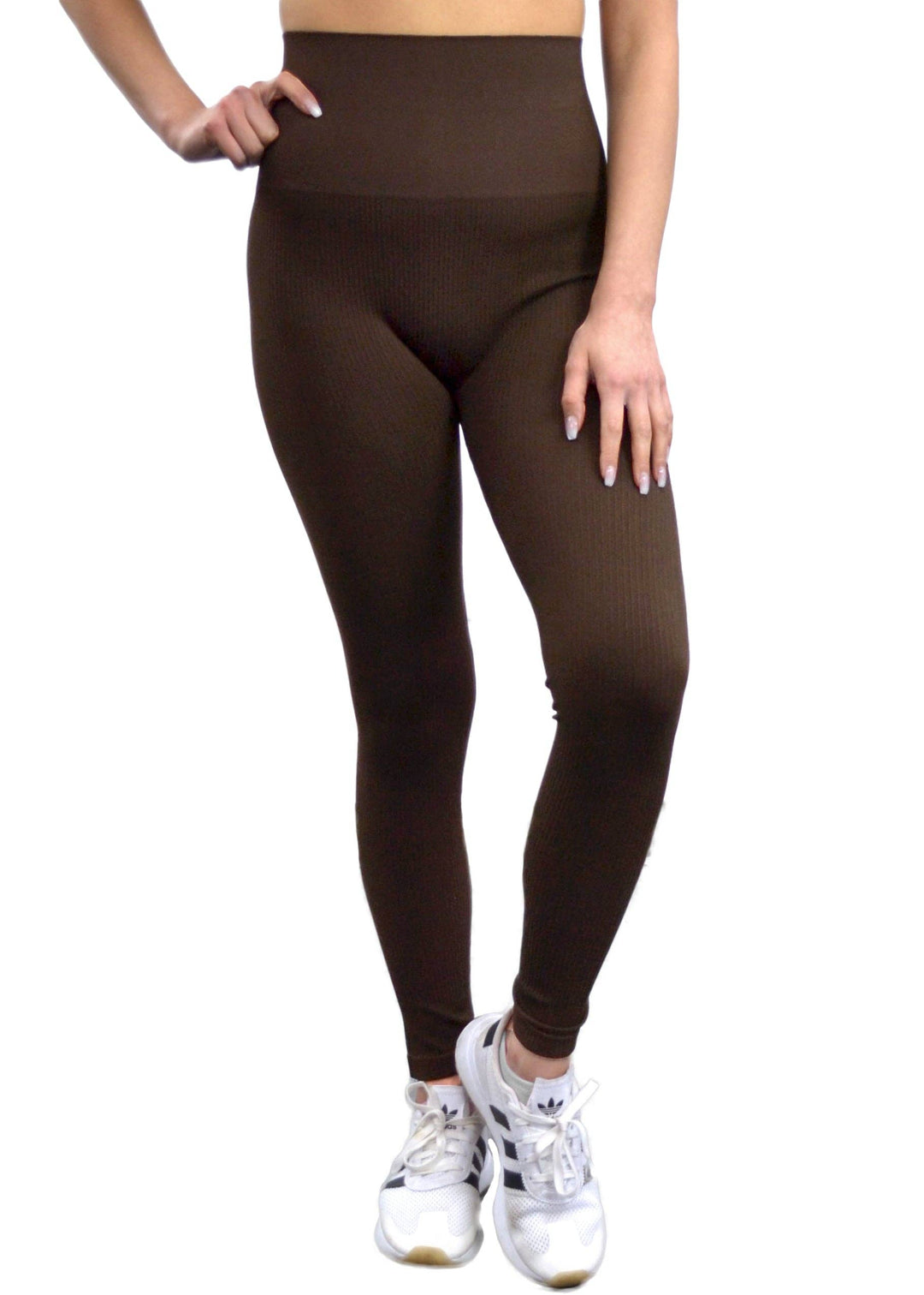 Ribbed High Waist Leggings