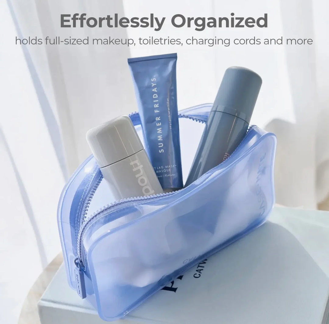 Case Mate Jelly Makeup Bag in Carolina Blue