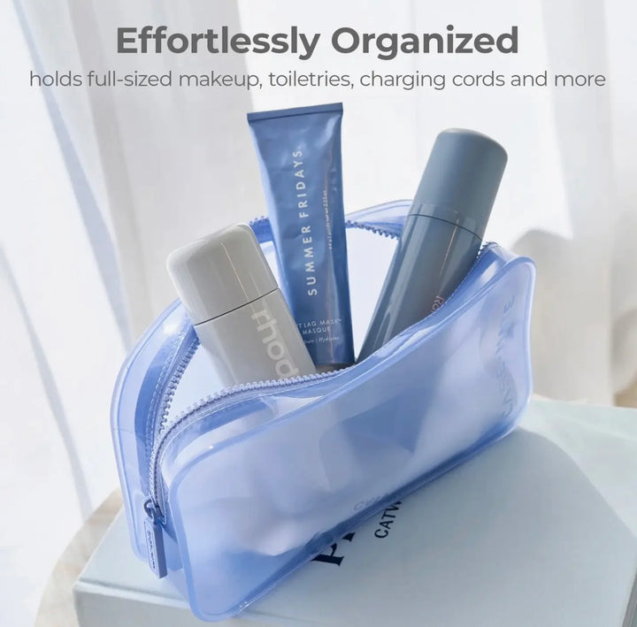 Case Mate Jelly Makeup Bag in Carolina Blue
