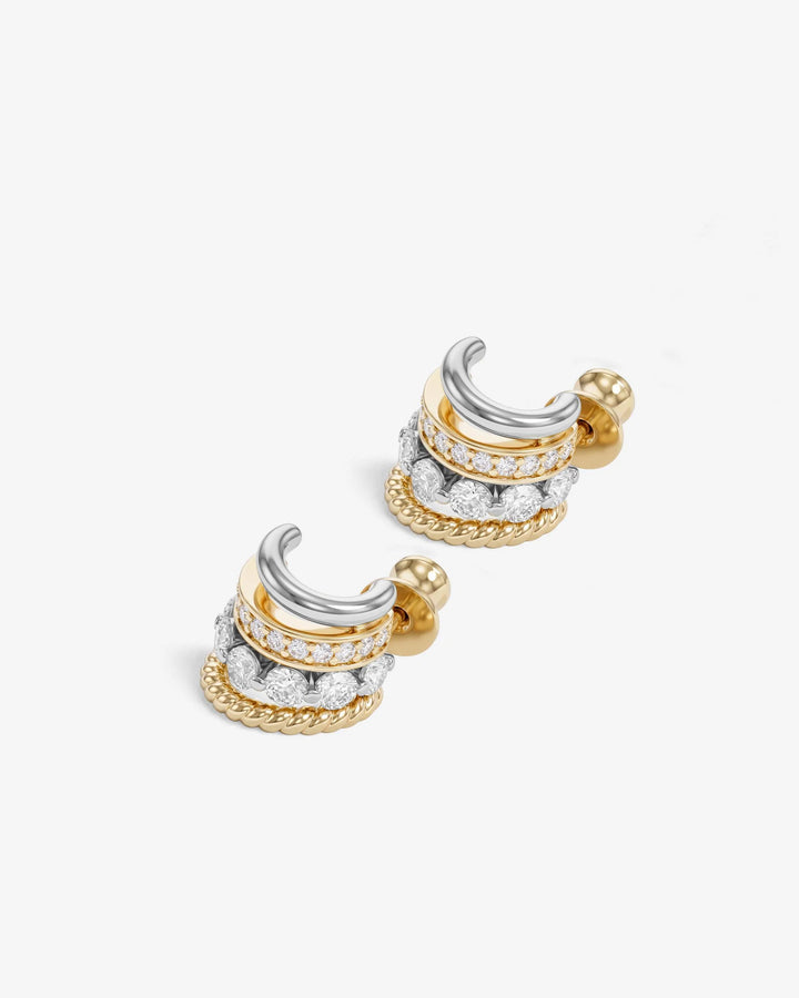 Ashley Venice Earrings Mixed Metal