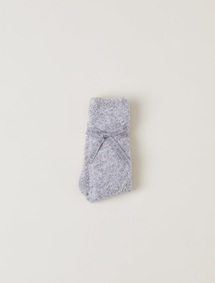 Cozy Chic Socks in Oyster White