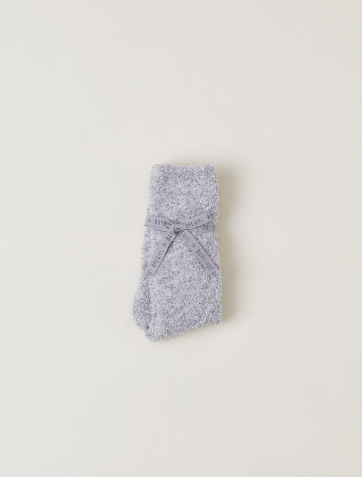 Cozy Chic Socks in Oyster White