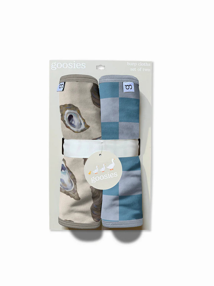 Burp Cloth Set -  Oyster