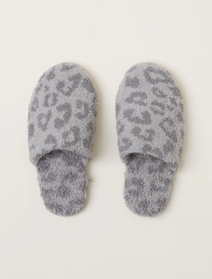CozyChic Barefoot In The Wild Slipper - Linen/Warm Grey