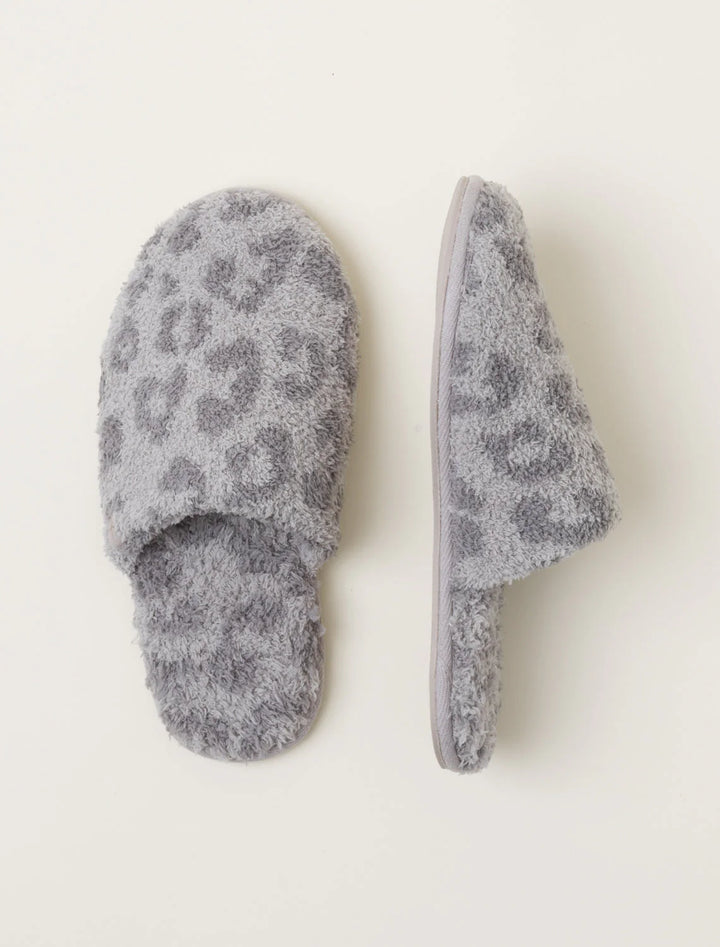 CozyChic Barefoot In The Wild Slipper - Linen/Warm Grey