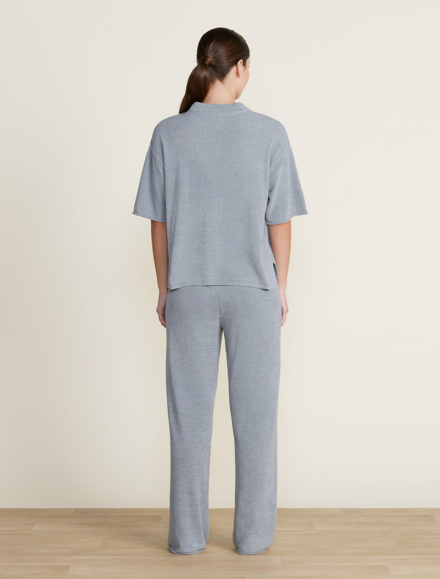 Moonbeam Moonbeam Moonbeam All  CozyChic Ultra Lite® Cropped Short Sleeve Shirt