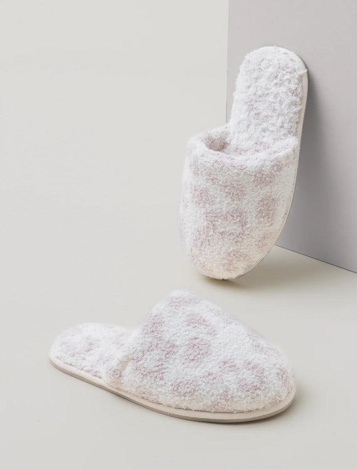 CozyChic Barefoot in the Wild Slipper - Cream/Stone