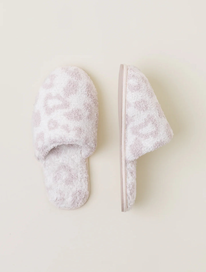 CozyChic Barefoot in the Wild Slipper - Cream/Stone